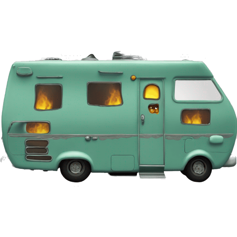 very expensive but haunted horror dream rv camper for Scooby Doo and the kids in the gang  emoji