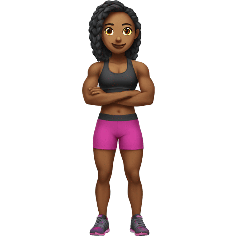 CrossFit girls  emoji