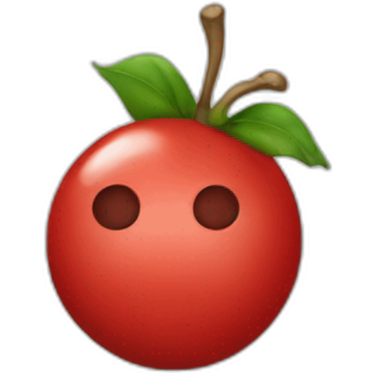 Red nose  emoji