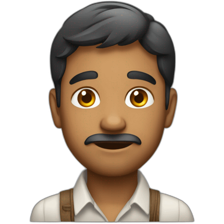 Average it working indian emoji