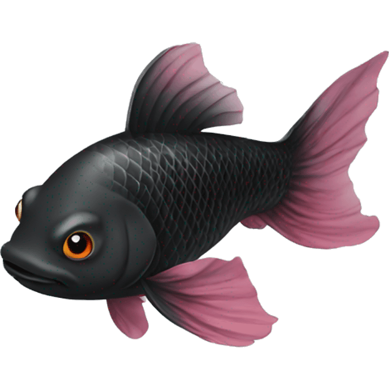 blACK KOI emoji