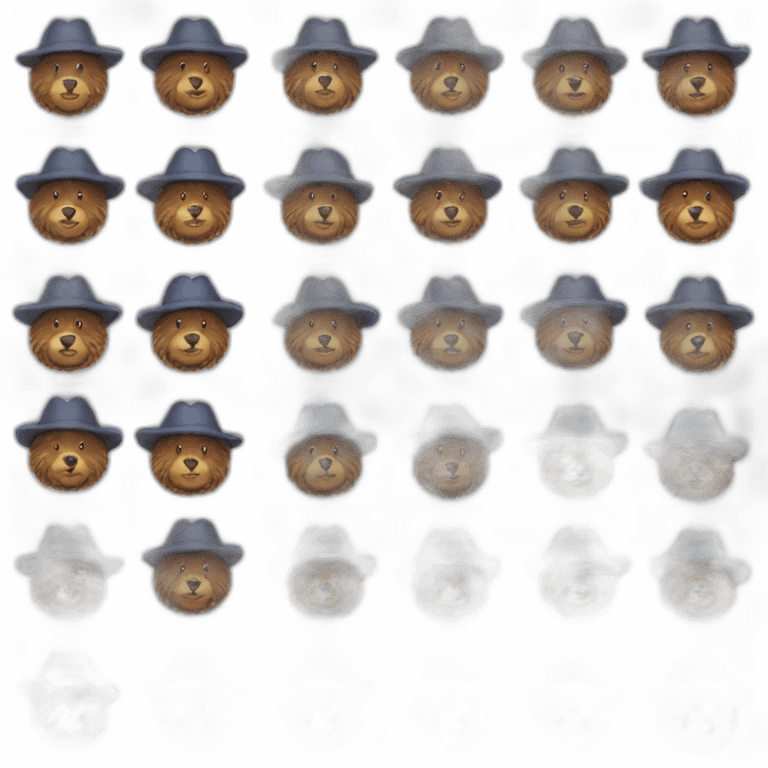 Paddington bear emoji