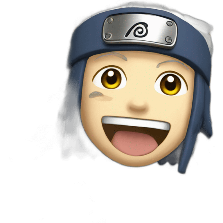 Naruto qui mange emoji