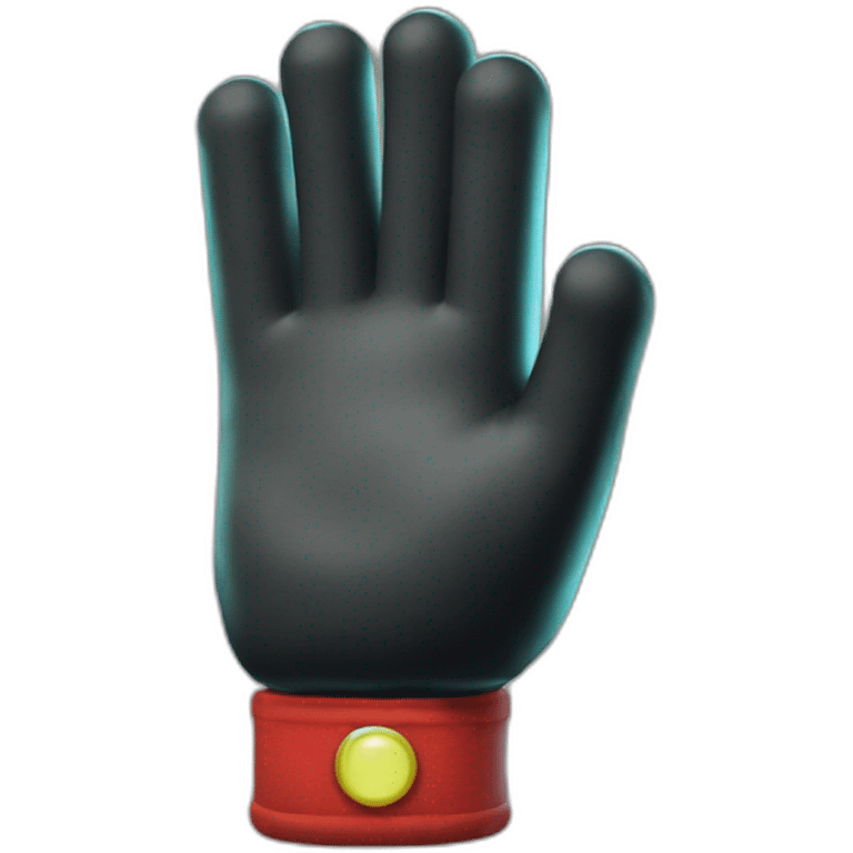 super mario glove finger emoji