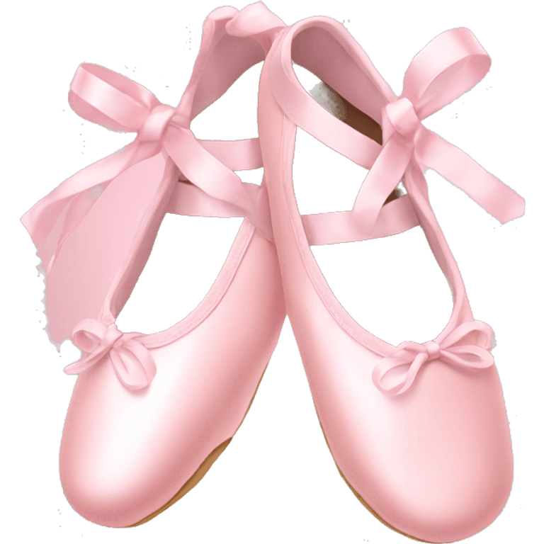 pastel pink ballet shoes emoji