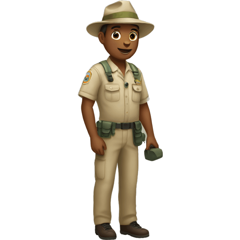 zoo keeper  emoji