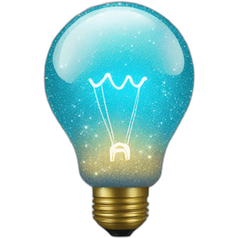 bulb with sparkles emoji