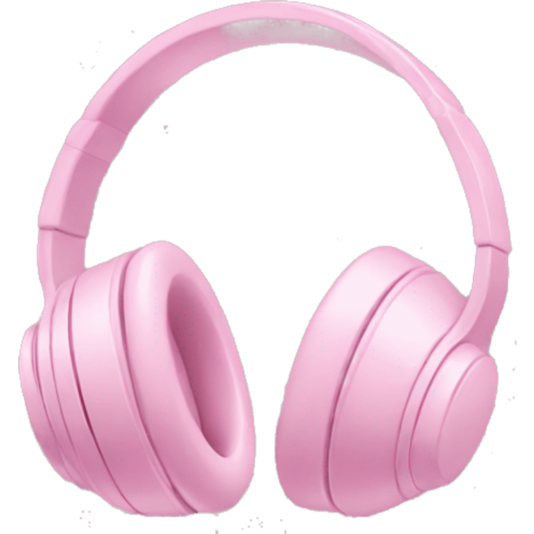 pastel pink headphone emoji