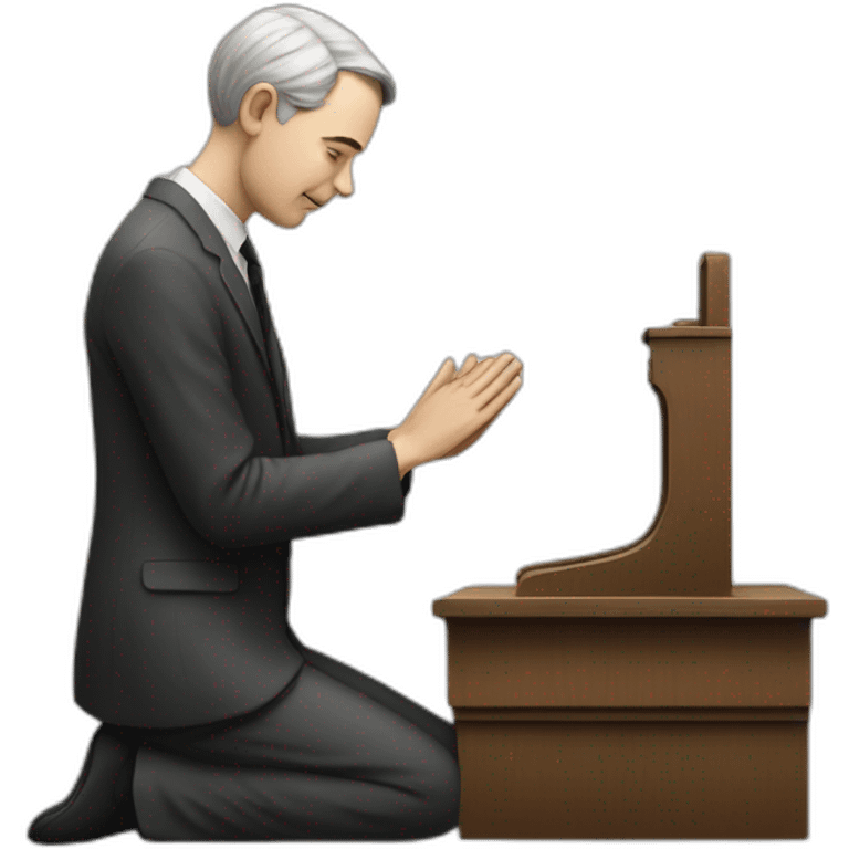 praying to Alan Turing emoji