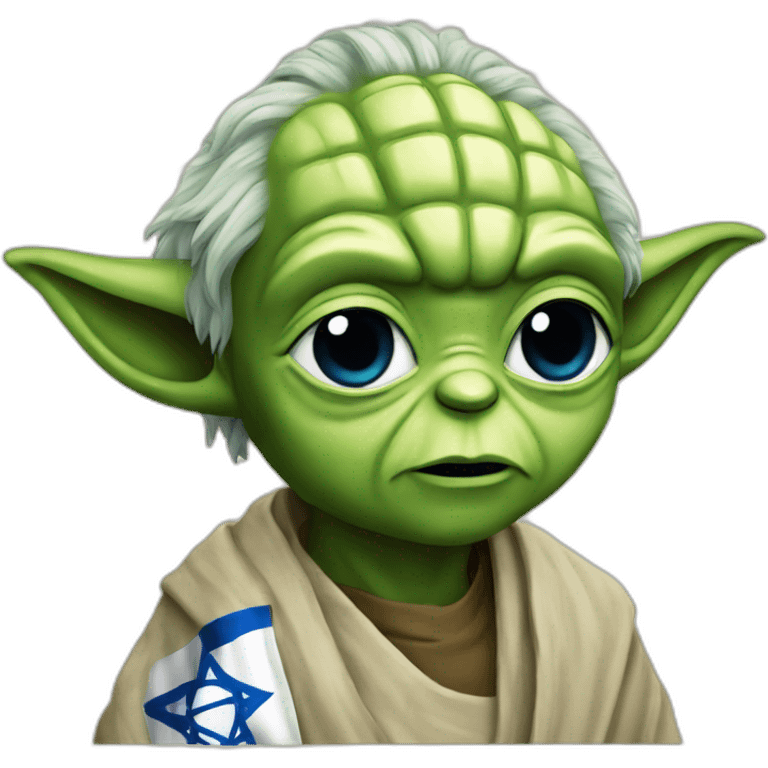 Yoda israel flag emoji