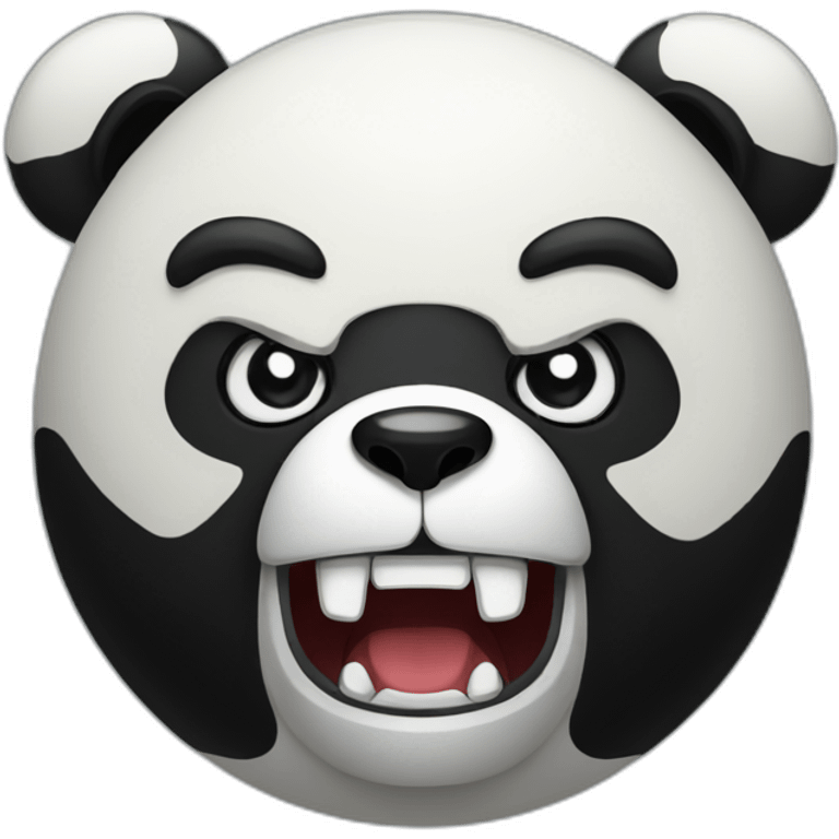 angry panda emoji