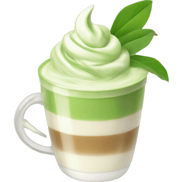 Matcha latte emoji