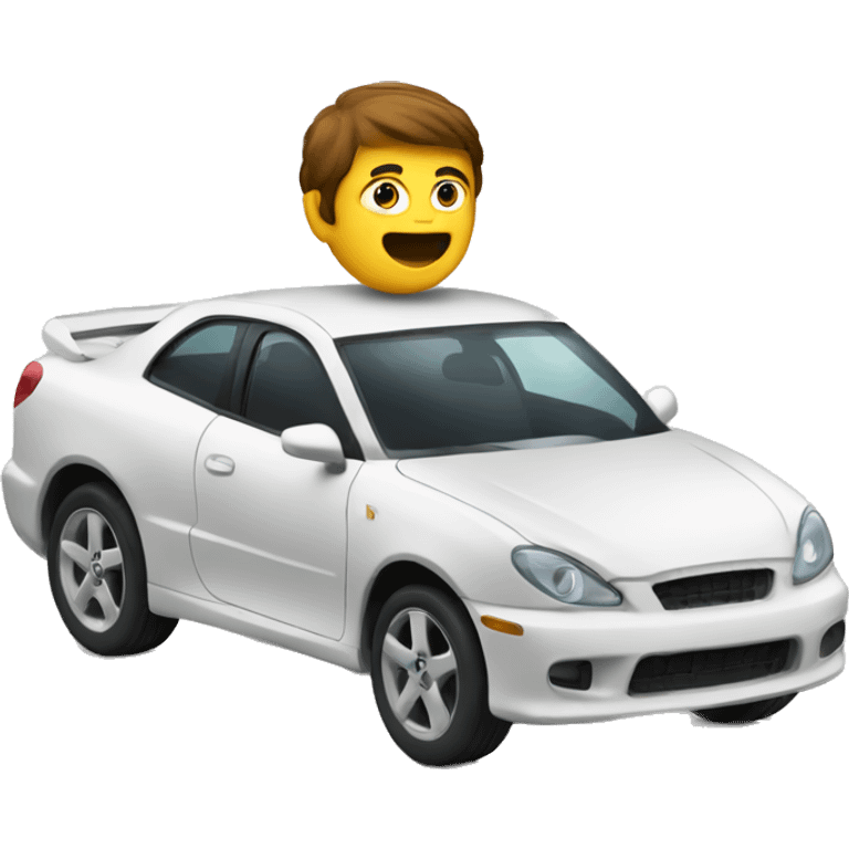 Driving fast car fast emoji