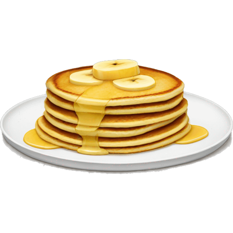 Banana pancakes  emoji