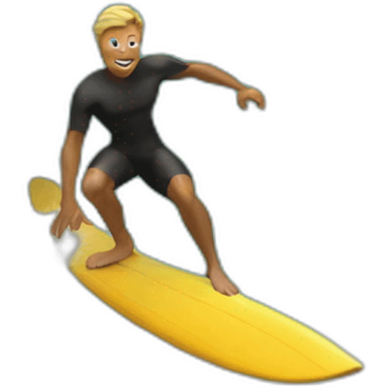 surfer surfing a wave emoji