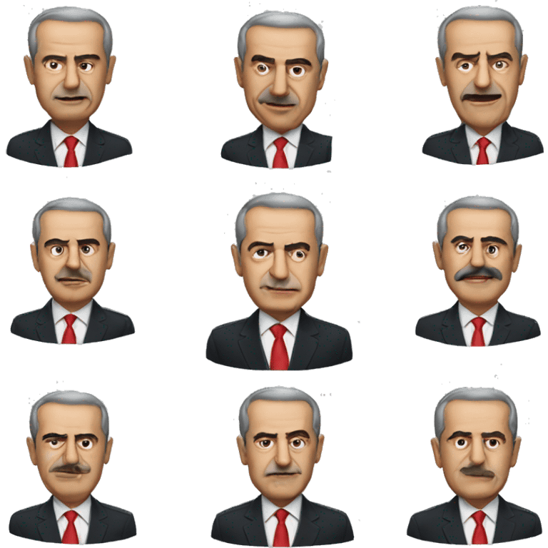 Turkish prime minister  emoji