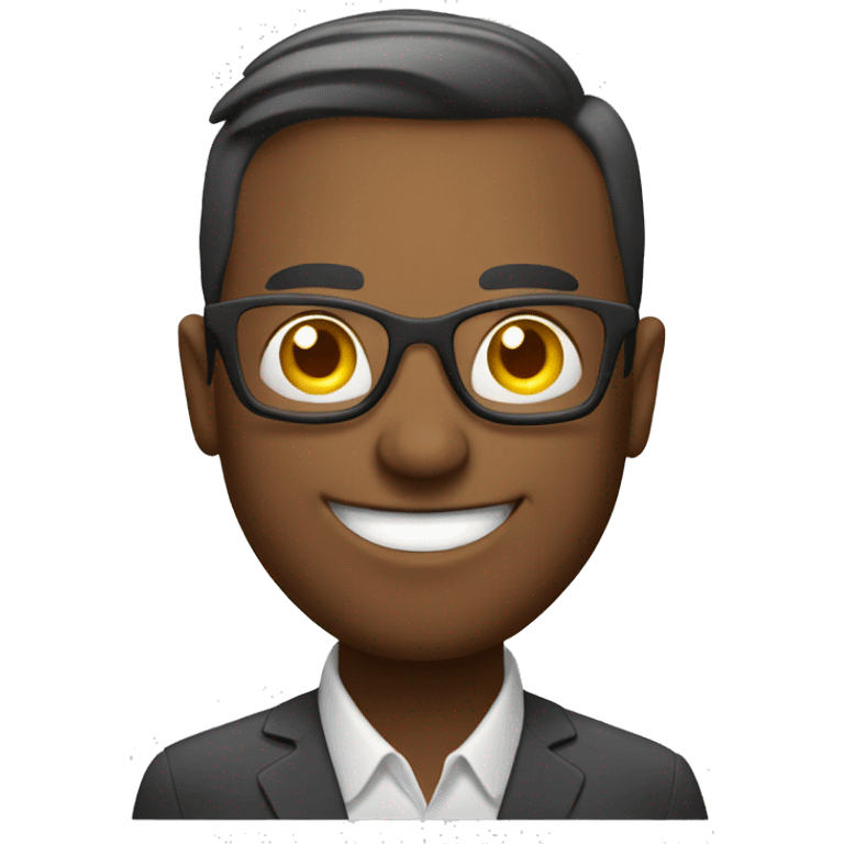 happy entrepreneur smirking face with book emoji