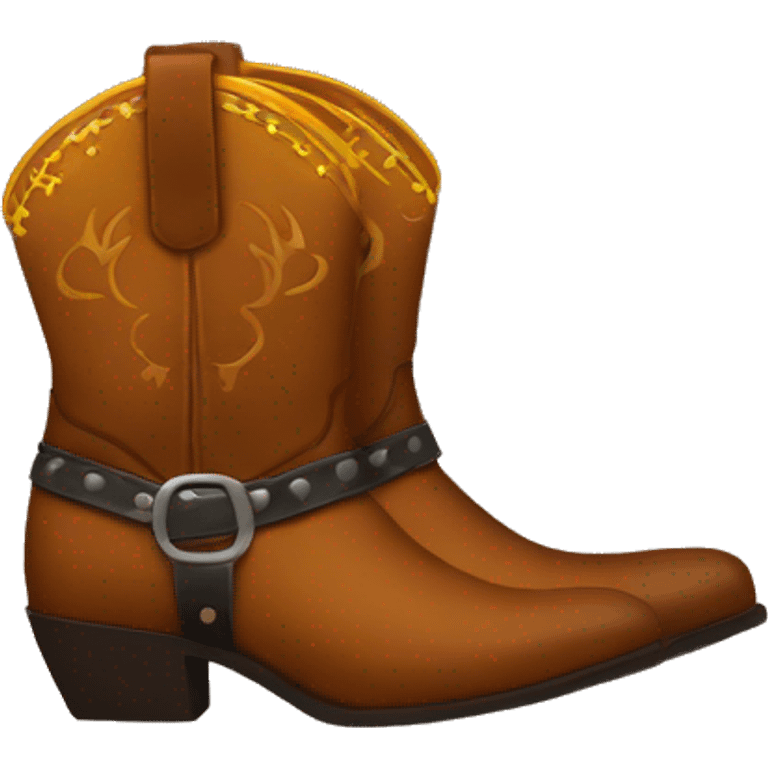 Cowboy boots emoji