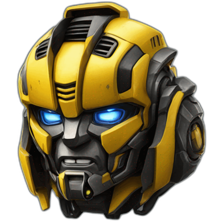 Bumblebee transformer emoji