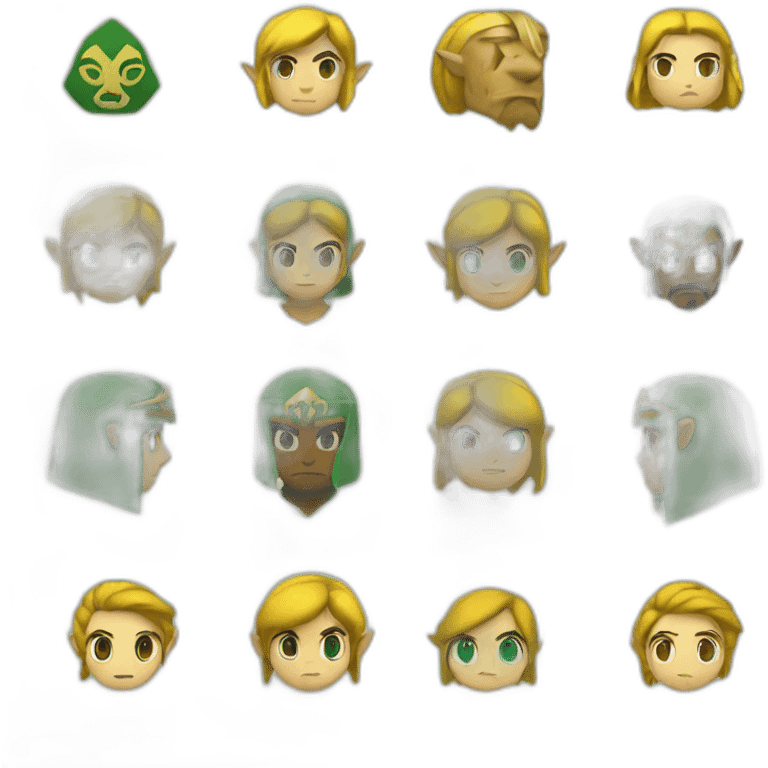 The legend of zelda emoji