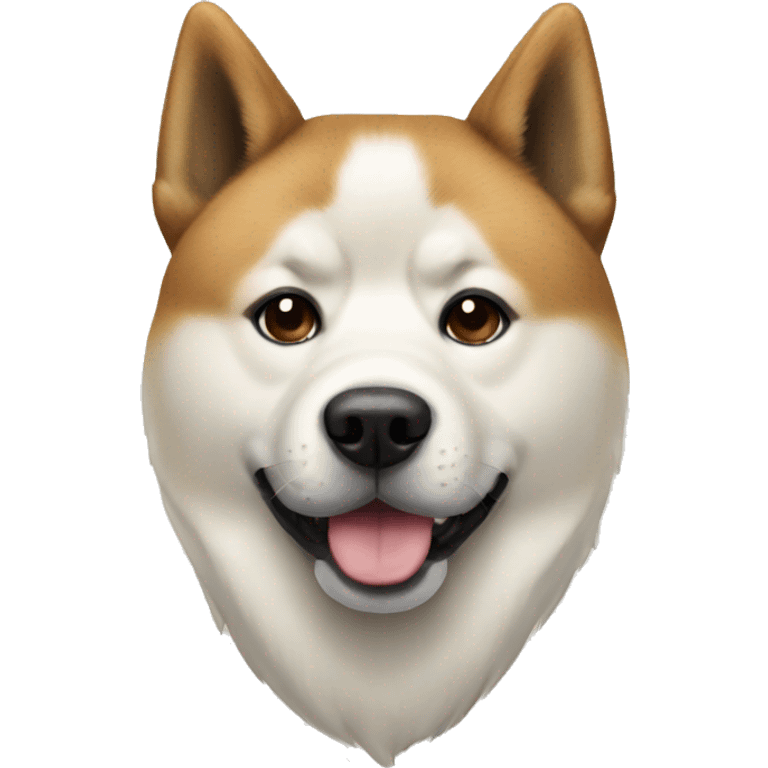 Akita dog emoji