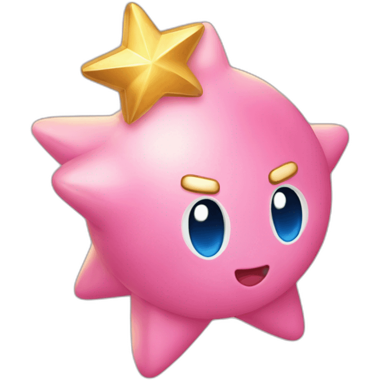 golden star kirby emoji