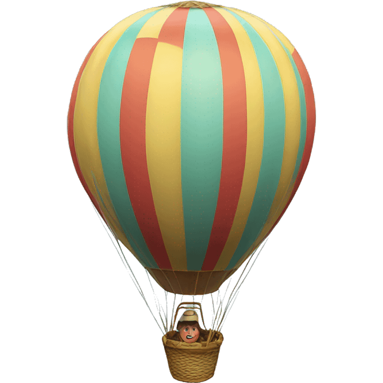 Hot air balloon emoji