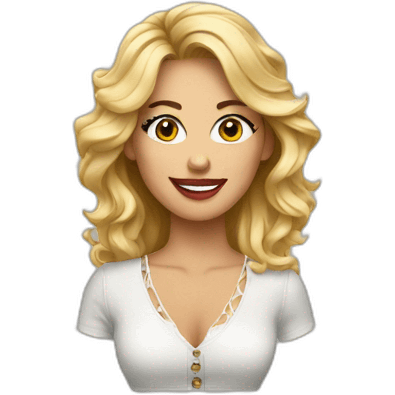 Woman country singer emoji