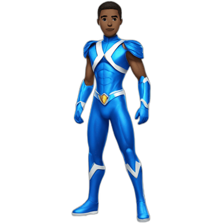 blue power ranger full body emoji