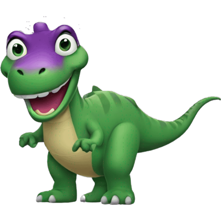 Barney the Dinosaur emoji