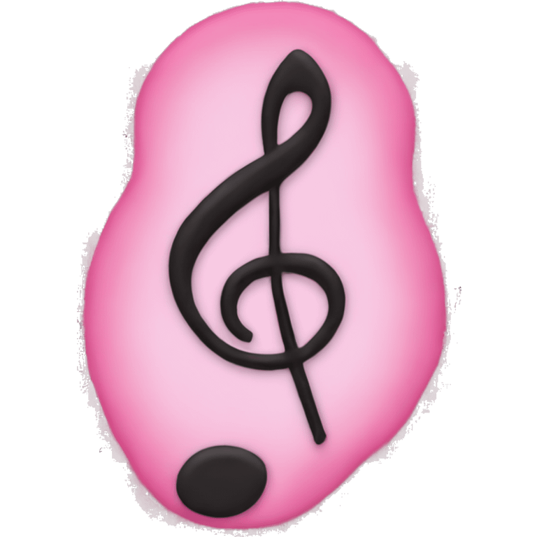 pink music notes emoji