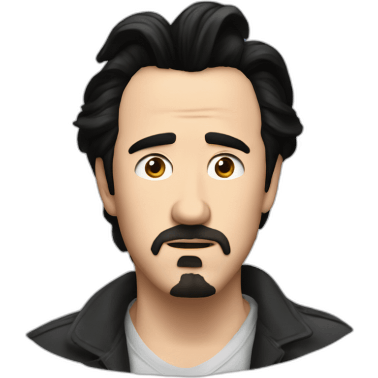 John Cusack en el año 2003 con un poco de barba emoji