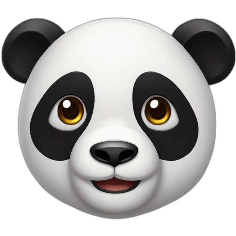 Panda obèse emoji