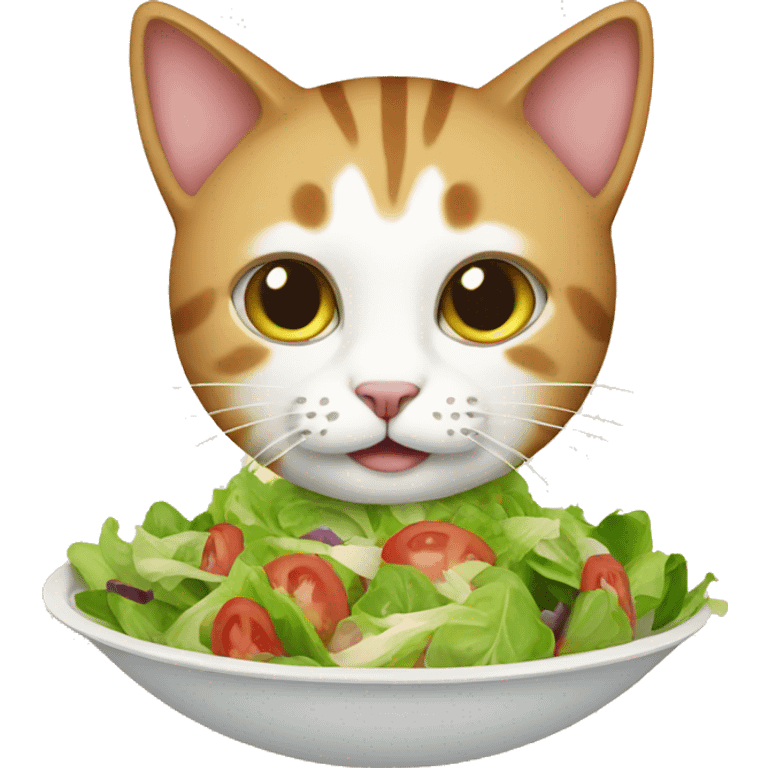 salad cat emoji