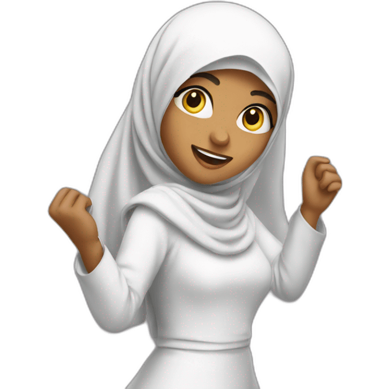 muslim girl dance emoji