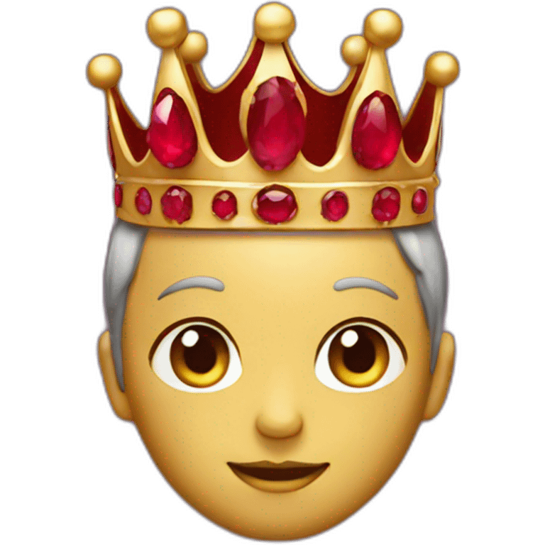 Ruby crown emoji