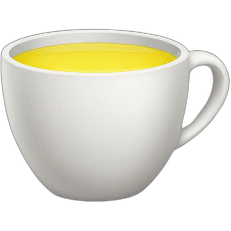 Regular Cup with yellow water emoji