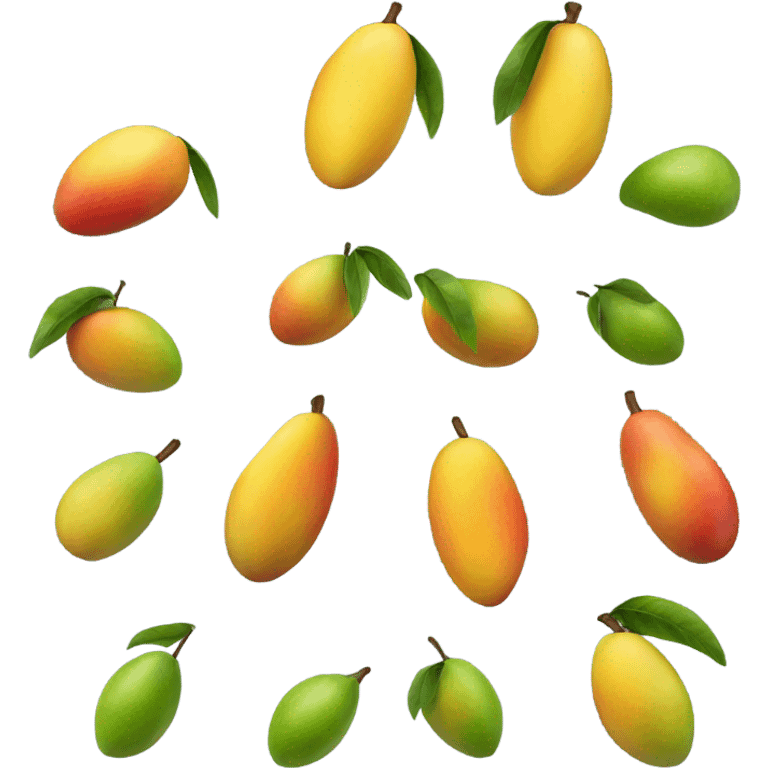 Realistic Mango emoji