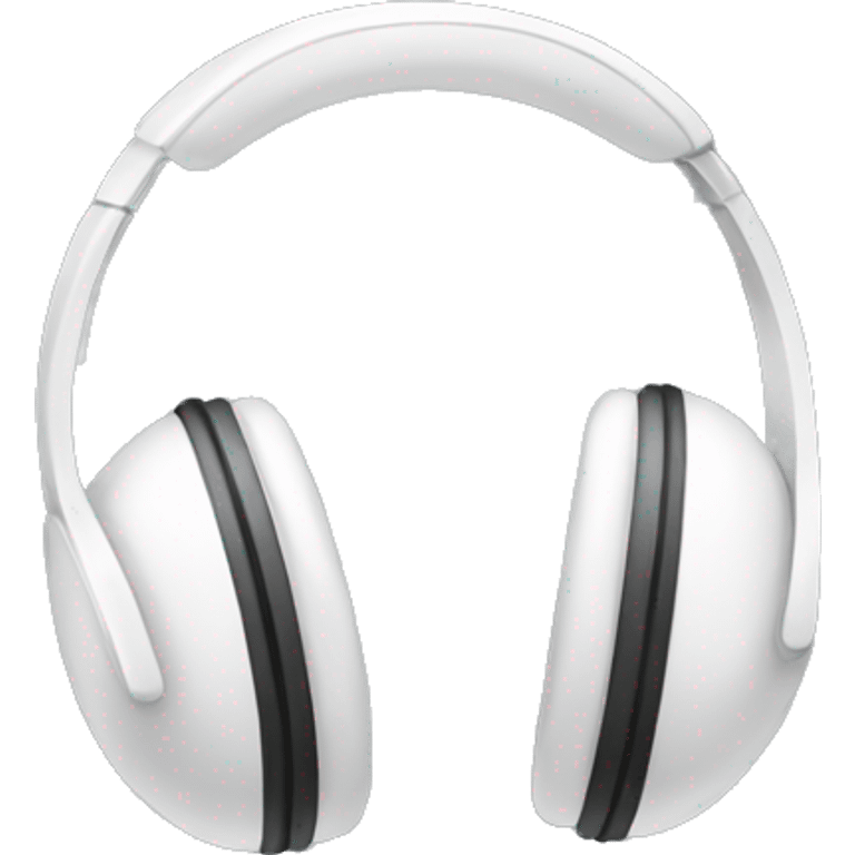 White headphones  emoji