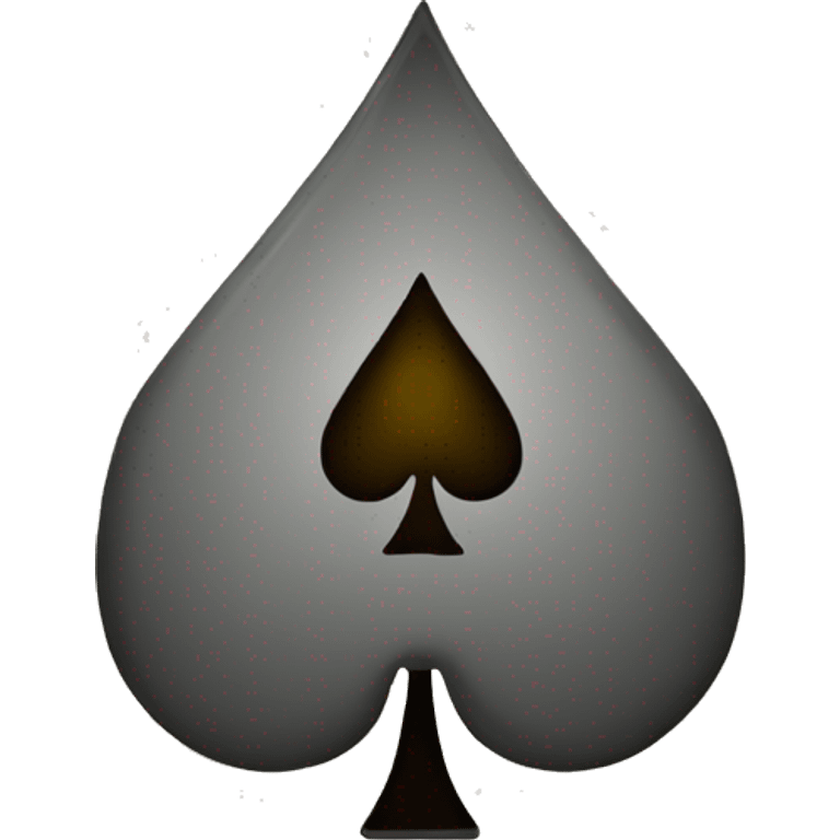 Ace of spade emoji