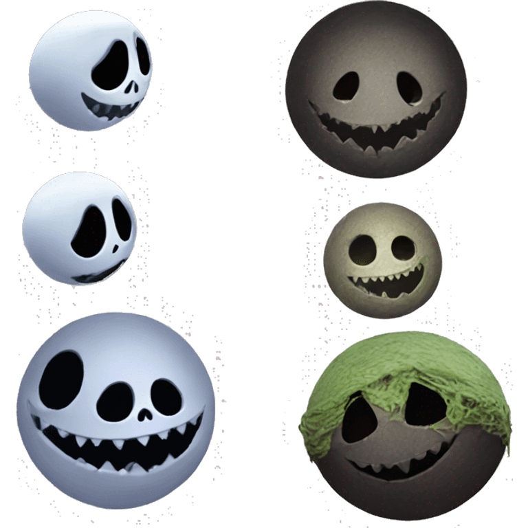 Nightmare Before Christmas Spiral Hill emoji