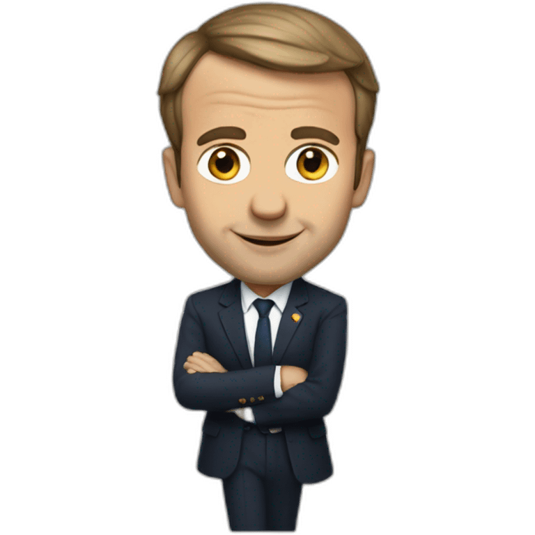 Emanuel Macron  emoji