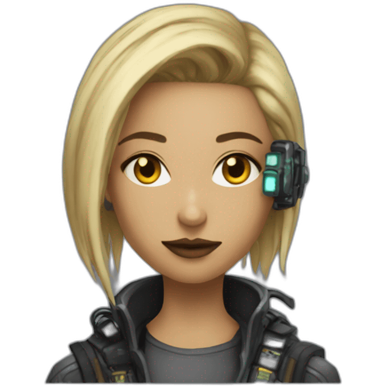 Cyberpunk edgerunners Rebecca emoji