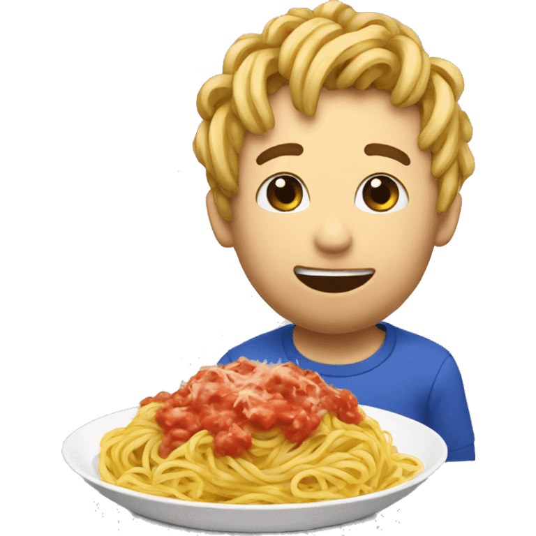 YouTube squeezie eat spaghetti  emoji