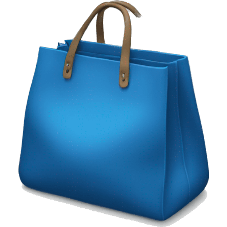 blue bag emoji