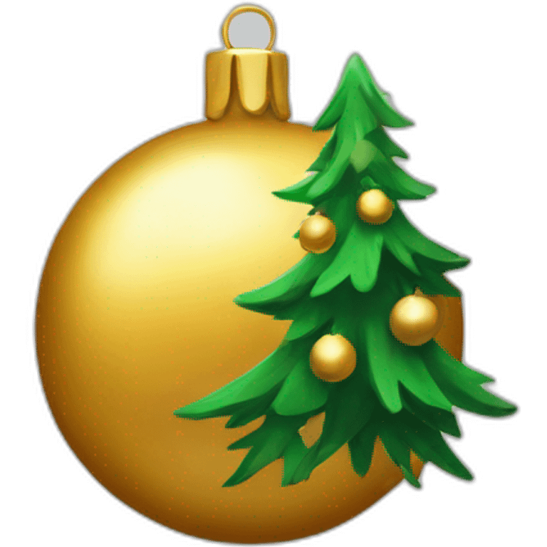 christmas tree ball emoji