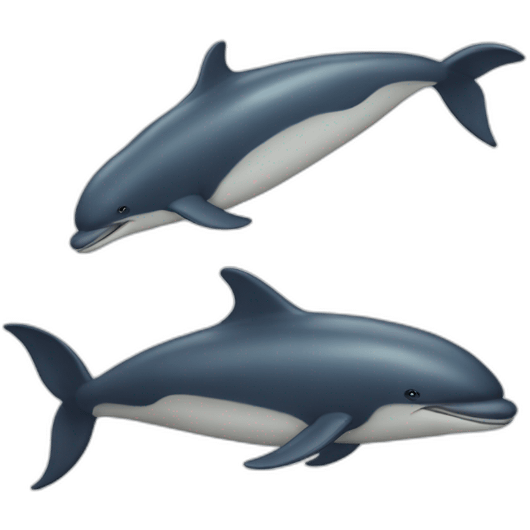 Dauphin sûr baleine emoji