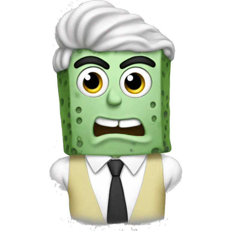 sponge bob as a manager emoji