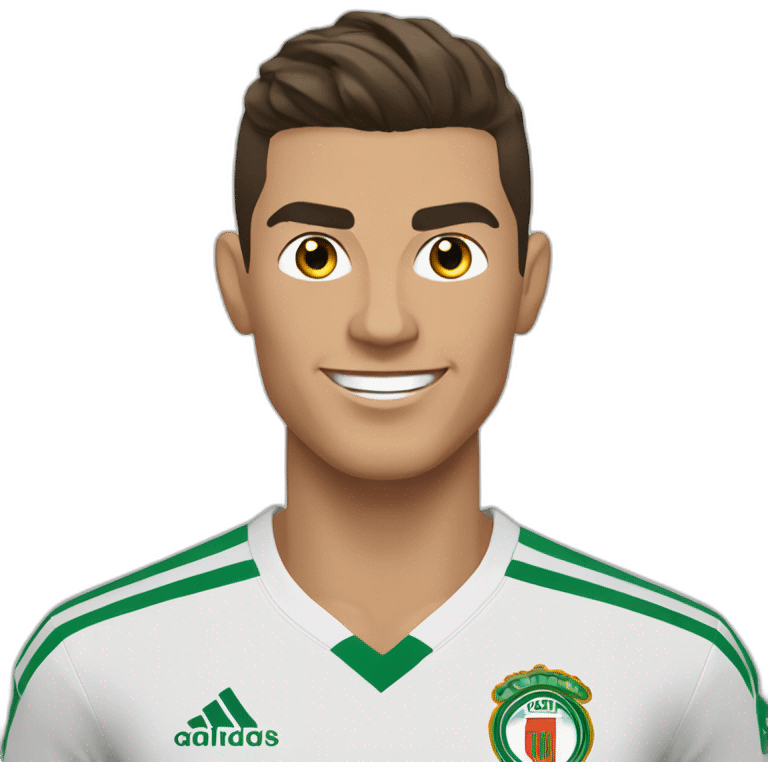 Ronaldo survune chèvre emoji