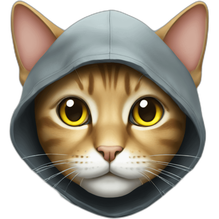 Hacker cat emoji